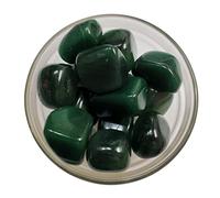 INDIA MADE Piedra preciosa de jade verde natural pulido en secadora de cristal de 400 g, 15-25 mm, piedra preciosa para aliviar Reiki, piedras energéticas, limpieza de aura, para dinero, chakras