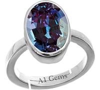 INDIA MADE Piedra preciosa exótica de alejandrita de 11,25 ratti de 10,45 quilates que cambia de color de Tanzania, 9 ~ 10 quilates, piedra natal de alejandrita natural de corte radiante, piedra de