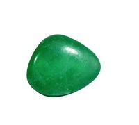 INDIA MADE Piedra preciosa natural de fluorita verde pulido 61.3Ct-B08X1KTYNL, Plata, Zafiro sintético