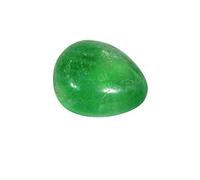 INDIA MADE Piedra preciosa natural de fluorita verde pulido 61.9Ct-B08X1XW2ZJ, Plata, Zafiro sintético