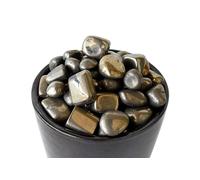 INDIA MADE Piedras naturales - Cristal crudo y pulido para riqueza, prosperidad, abundancia, alivio de reiki y protección pirita caída de 2 piezas-B0DN23RQB9