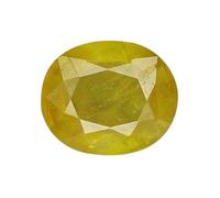 INDIA MADE Zafiro amarillo Pukhraj 10.00 Ratti Ggtl certificado de Sri Lanka (Ceilán) Natural Original Aaa++ Calidad Piedra preciosa suelta - B0BV7BF63J