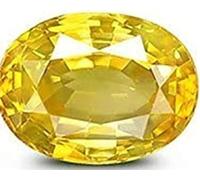 INDIA MADE Zafiro amarillo Pukhraj 14,25 Ratti / 13,00 quilates Ggtl certificado de Sri Lanka (Ceilán) natural original Aaa++ calidad suelta piedra preciosa suelta-B0B5LY9X3Q