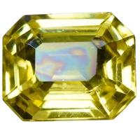 INDIA MADE Zafiro amarillo Pukhraj de calidad natural Aa++ 7.25 Ratti certificado, piedra preciosa suelta original sin calefacción y sin tratar-B0CM45XPM9