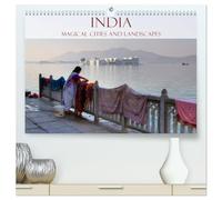 India - Magical Cities and Landscapes (High Quality Premium Wall Calendar 2026 DIN A2 landscape),CALVENDO 12 Month Wall Calendar: A photo journey from North to South of fascinating India.