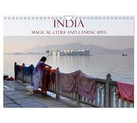 India - Magical Cities and Landscapes (Wall Calendar 2026 DIN A4 landscape), CALVENDO 12 Month Wall Calendar: A photo journey from North to South of fascinating India.