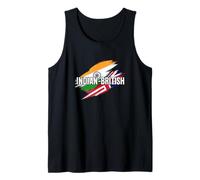 India Reino Unido Bandera Pride Heritage Fans Camiseta sin Mangas