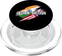 India Reino Unido Bandera Pride Heritage Fans PopSockets PopGrip para MagSafe