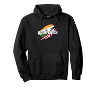 India Reino Unido Bandera Pride Heritage Fans Sudadera con Capucha