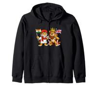 India Reino Unido Inglaterra Raíces Indias británicas Sudadera con Capucha