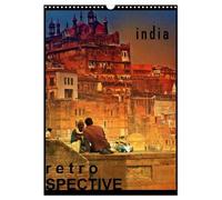 india RETROspective - Indien Kalender (Wandkalender 2026 DIN A3 hoch), CALVENDO Monatskalender: Ein Kalender mit Schnappschüssen aus Indien im Retro-Look