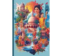 India Travel Journal: A lined 6x9 notebook to write about your adventures in Asia