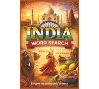 India Word Search Puzzle Book: Word Searches With Easy to Read Print about India, Its Culture, People, and Landmarks | 6x9 inches, 110 pages | 50+ Puzzles...Gift for Vacations, Holidays and Free Times