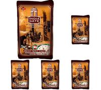 Indiagate Arroz Basmati, Classic 1000 g (Paquete de 5)