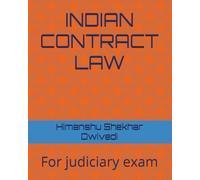 INDIAN CONTRACT LAW: For judiciary exam