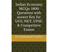 Indian Economy MCQs: 1800 Questions with answer Key for UGC NET, UPSC & Competitive Exams