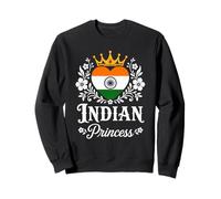 Indian Princess India Flag Proud Indian Girl Sudadera