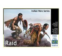 Indian Wars Series. Raidmaquette Figura Raid Master Box 3