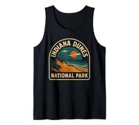 Indiana Dunes National Park Camisa Sunset Lake Michigan View Camiseta sin Mangas