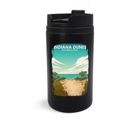 Indiana Dunes National Park USA - Taza de viaje, vaso de viaje, taza de café aislada, taza portátil