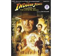 Indiana Jones and the Kingdom of the Crystal Skull Instrumental Solos for Strings: Violin (Book & CD) (Pop Instrumental Solo) by John Williams (9-Jan-2008) Sheet music