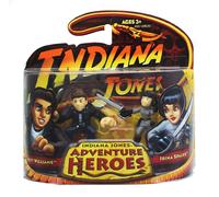 Indiana Jones Aventura Heroes Minifigura 2 Paquete - Mutt Williams & Irina