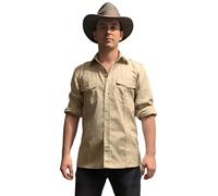 Indiana Jones - Disfraz de Safari Outback Raiders, color caqui, caqui, 26