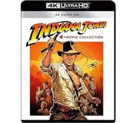 Indiana Jones Quadrology 4K - 4-Disc Set ( Raiders of the Lost Ark / Indiana Jones and the Temple of Doom / Indiana Jones and the Last Crusade / Indiana Jones an [ Blu-Ray, Reg.A/B/C Import - Fra