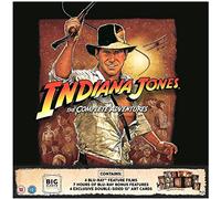 Indiana Jones: The Complete Adventures Blu-ray BIG SLEEVE EDITION. Includes 4 Exclusive Double-sided 12" Arts cards and MORE!!! Region FREE!