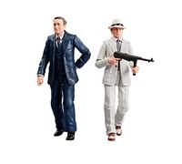 Indiana Jones y Aventureros del Arca Perdida, Figuras Marcus Brody y René Belloq (Ark Showdown) Adventure Series de 15 cm