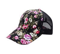 Indianapolis Cap 7 5/8 Print Women 's Mütze Schutzblume All-Baseball Cap Herren Cap La, Negro , Talla única