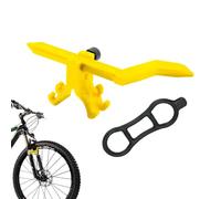 Indicador de bicicleta - Herramienta de ajuste de llantas, accesorio de recorte de marco, equipo de ciclismo para ajuste de alineación de ruedas, compatible con la mayoría de radios de bicicleta y