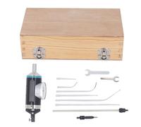 Indicador de centrado coaxial con esfera, esfera de alineación para fresadoras de 0 a 3 mm, esfera de prueba de centrado de aleación de aluminio con ejes giratorios para un