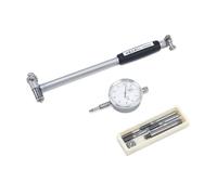 Indicador de cuadrante Calibrador de diámetro interior con micrómetro, varilla de medición, juego de indicadores de cuadrante de 15, 35, 50 y 160 mm(18-35mm Red Dial)