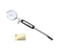 Indicador de cuadrante Calibrador de diámetro interior con micrómetro, varilla de medición, juego de indicadores de cuadrante de 15, 35, 50 y 160 mm(2-6inch Black Dial)