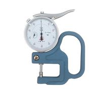 Indicador de cuadrante, Medidor de espesor de película de 0-1mm, 0,001mm, medidor de espesor de Dial de micras de 1mm, medidor de espesor, probador de 0-1mm x 0,001mm