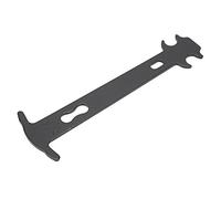 Indicador de desgaste de cadena de bicicleta Herramienta de medición de control de cadena de bicicleta de acero al carbono para mantenimiento y reparación