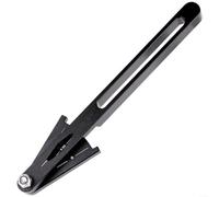 Indicador de desgaste de cadena de bicicleta, indicador de precisión de 5 etapas para bicicletas de montaña y carretera, aleación de aluminio mecanizado CNC elástico con ranura giratoria, accesorio de