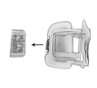 Indicador De Dirección 1651916 VAN WEZEL Para PEUGEOT CITROËN OPEL FIAT