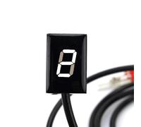 Indicador De Engranaje Motocicleta Para ER-6F ER-6N Z1000SX Para Ninja 300 400 Z1000 Z800 Z750 Versys 650 KLE650 VULCAN S650(Bianco)