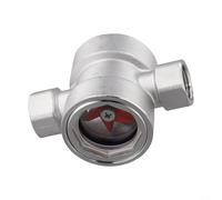 Indicador de flujo concéntrico de acero inoxidable 304 para monitoreo en tiempo real de la dinámica de fluidos en redes de tuberías (DN15)
