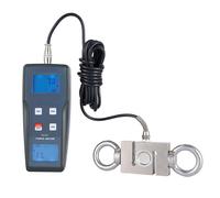 indicador de fuerza digital, Dinamómetro de empuje y tracción con pantalla digital FM-204-1000K Probador tensión ± 9800 N 1000 kgf presión fuerza inserción(500K)