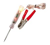 Indicador De Luz De Prueba De 3.6-24 V (con Sonda), Detección De Circuito Automotriz, Lámpara De Prueba Multifunción, Herramienta De Reparación De Alambre Abierto Para Electricista, Detector De