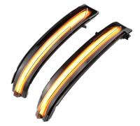 Indicador de luz de señal de giro de espejo lateral LED dinámico Parpadeo secuencial Luz compatible for Nis-san X-Trail T32 Ro-gue Qash-qai J11 Mu-rano Z52 Juke Navara Path-finder Paquete para 2