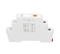 Indicador de Montaje en Riel DIN Ouitble JD9-H1D Luz Indicadora de Riel LED CA CC 20 MA para Indicar Señal de Telecomunicaciones, Electricidad, etc. (Amarillo)