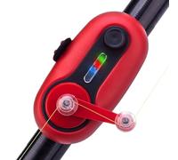Indicador de mordedura de LED - Control de volumen de alarma inteligente de varilla | Alerta de sonido Bell Angler Seguridad, clip ajustable en dispositivo de luz Uso nocturno, detección de