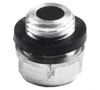 Indicador de nivel de aceite de aluminio de grado industrial con alto vidrio para la inspección visual de la cantidad de líquido en sistemas (12x1.25)