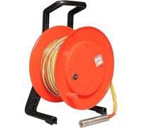 Indicador de nivel de agua con regla de cinta de acero, herramienta de medición de profundidad de perforación, longitudes de 30 m a 300 m