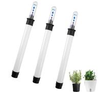 Indicador de Nivel de Agua para Plantas,3 Piezas Medidor de Riego para Macetas,Sensor de Humedad Tierra para Plantas Interior y Exterior,Indicador Hidroponía para Riego Preciso