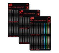 Indicador de nivel de gas, escala de 22 niveles, medidor de nivel de llenado magnético, medidor de nivel de gas, adecuado para cocinas de gas con cilindros de propano o butano, indicador de residuos